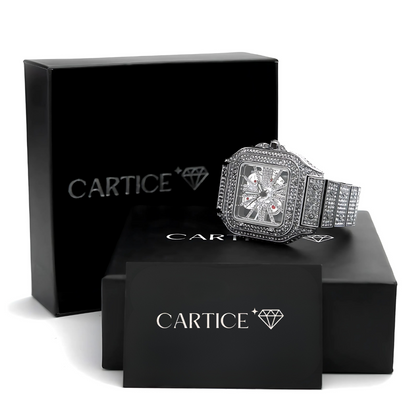 Montre Squelette Glacée