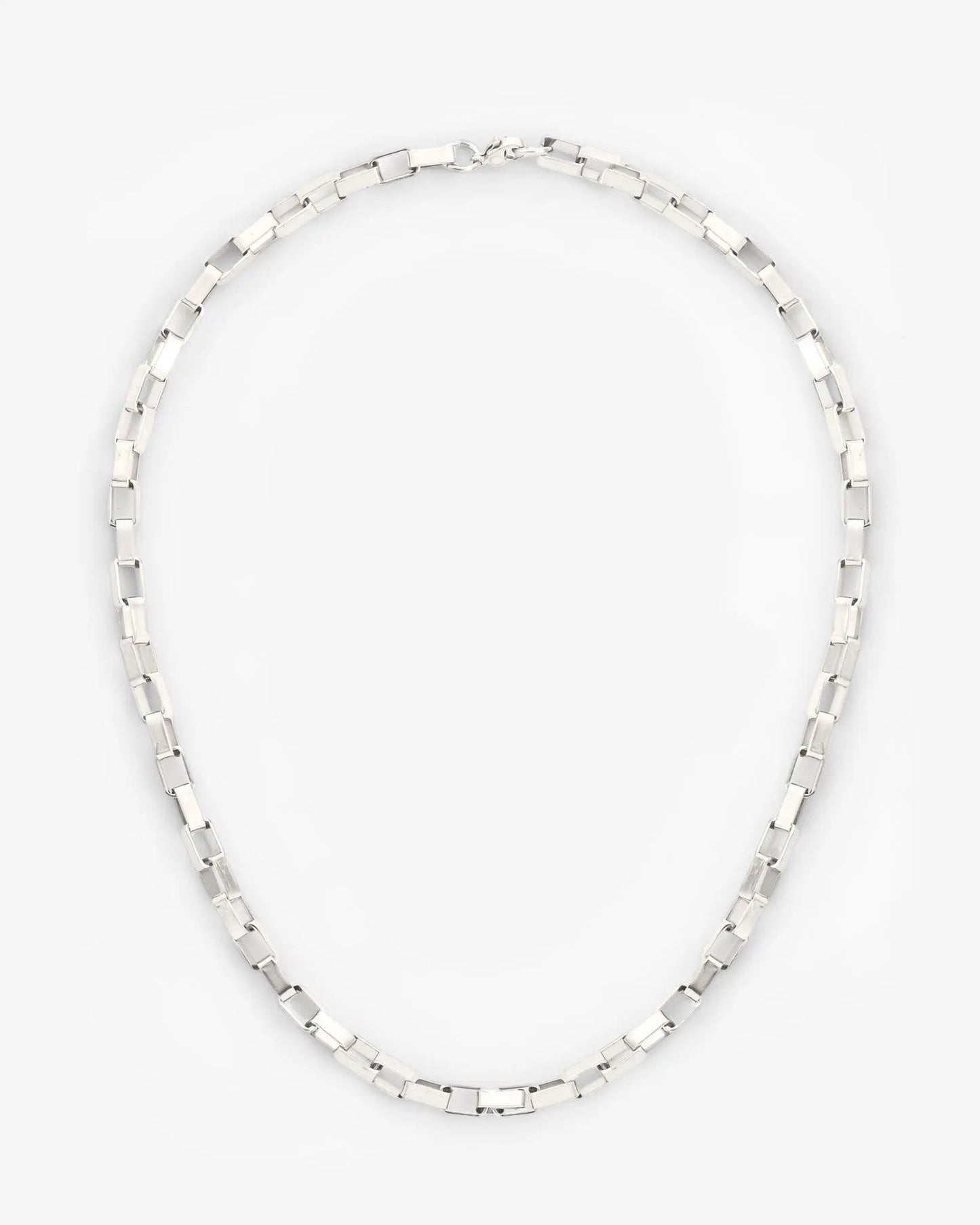 Chaîne Edge 5mm Or Blanc