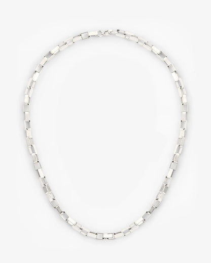 Chaîne Edge 5mm Or Blanc