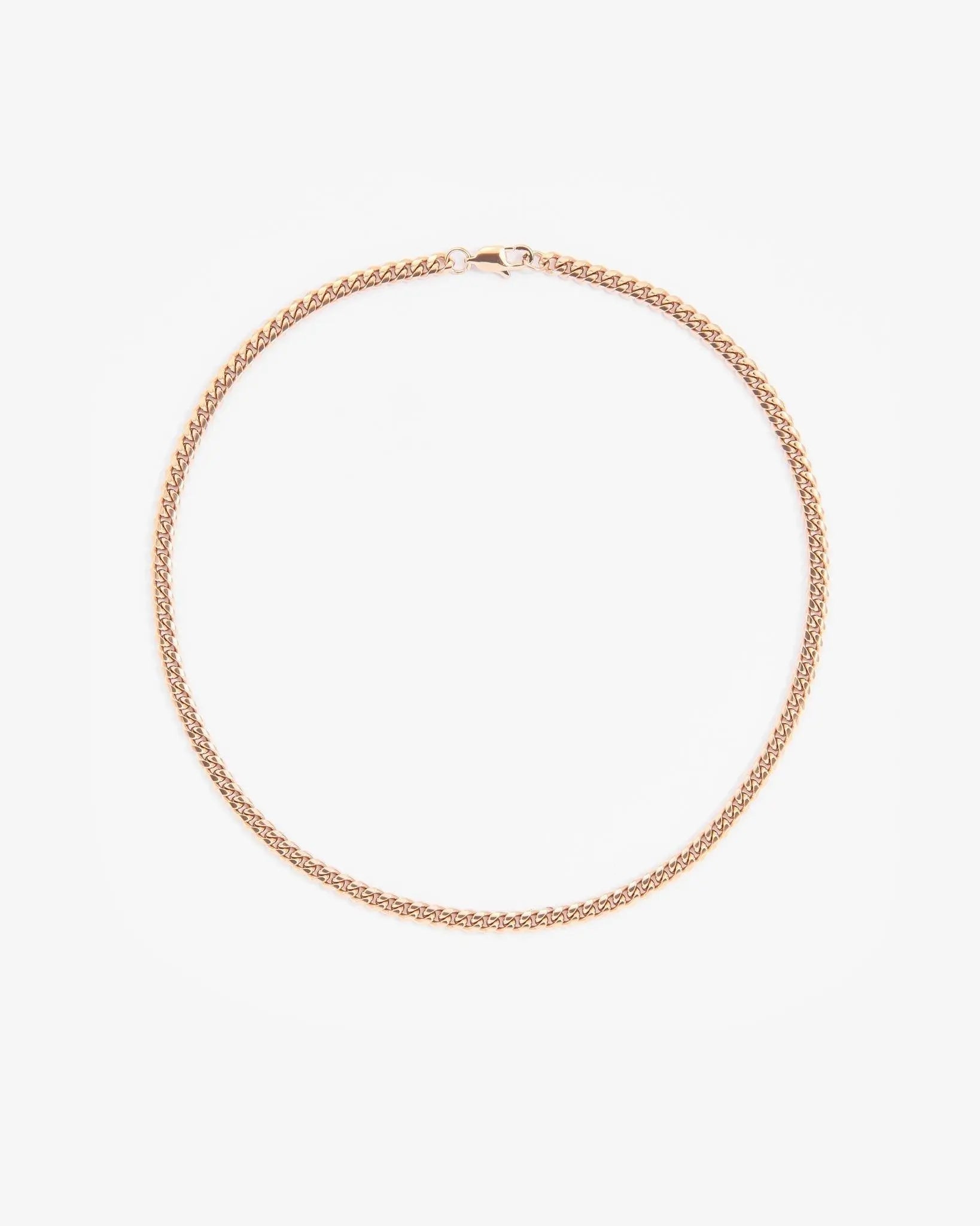 Chaîne Maille Cubaine Miami 3mm