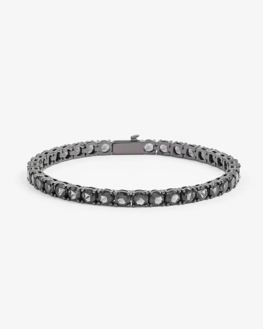 Bracelet Tennis 5mm - Noir