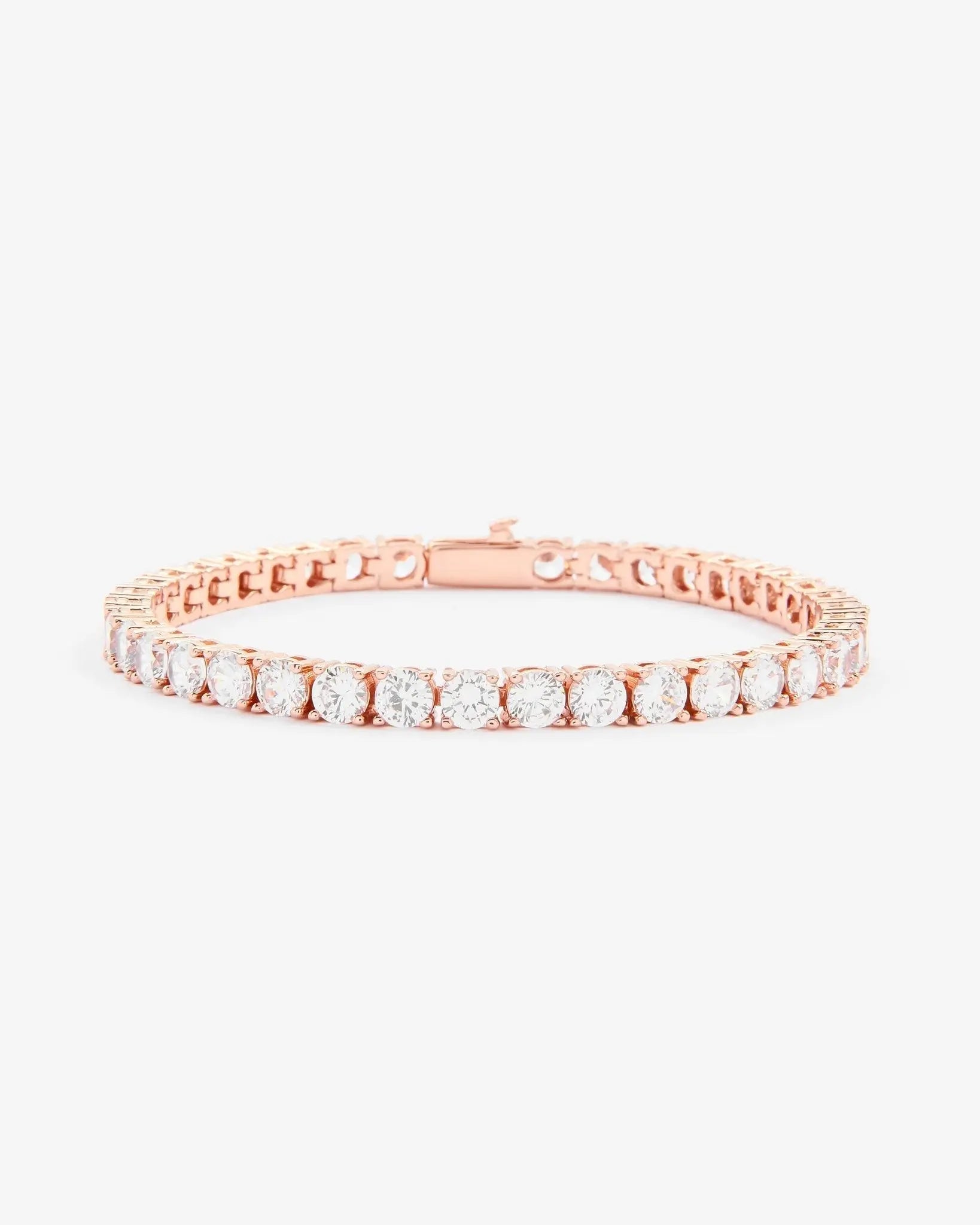 Bracelet Tennis 5mm - Or Rose