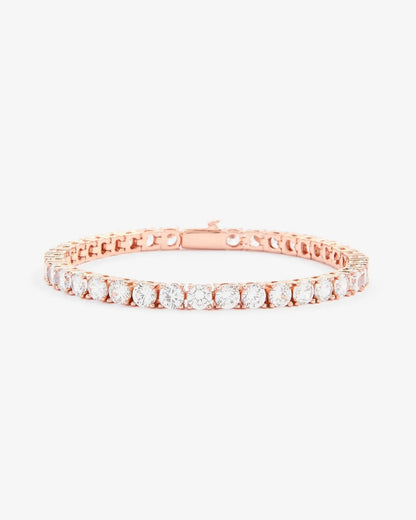 Bracelet Tennis 5mm - Or Rose
