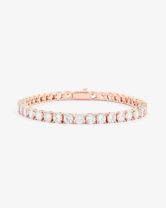 Bracelet Tennis 5mm - Or Rose