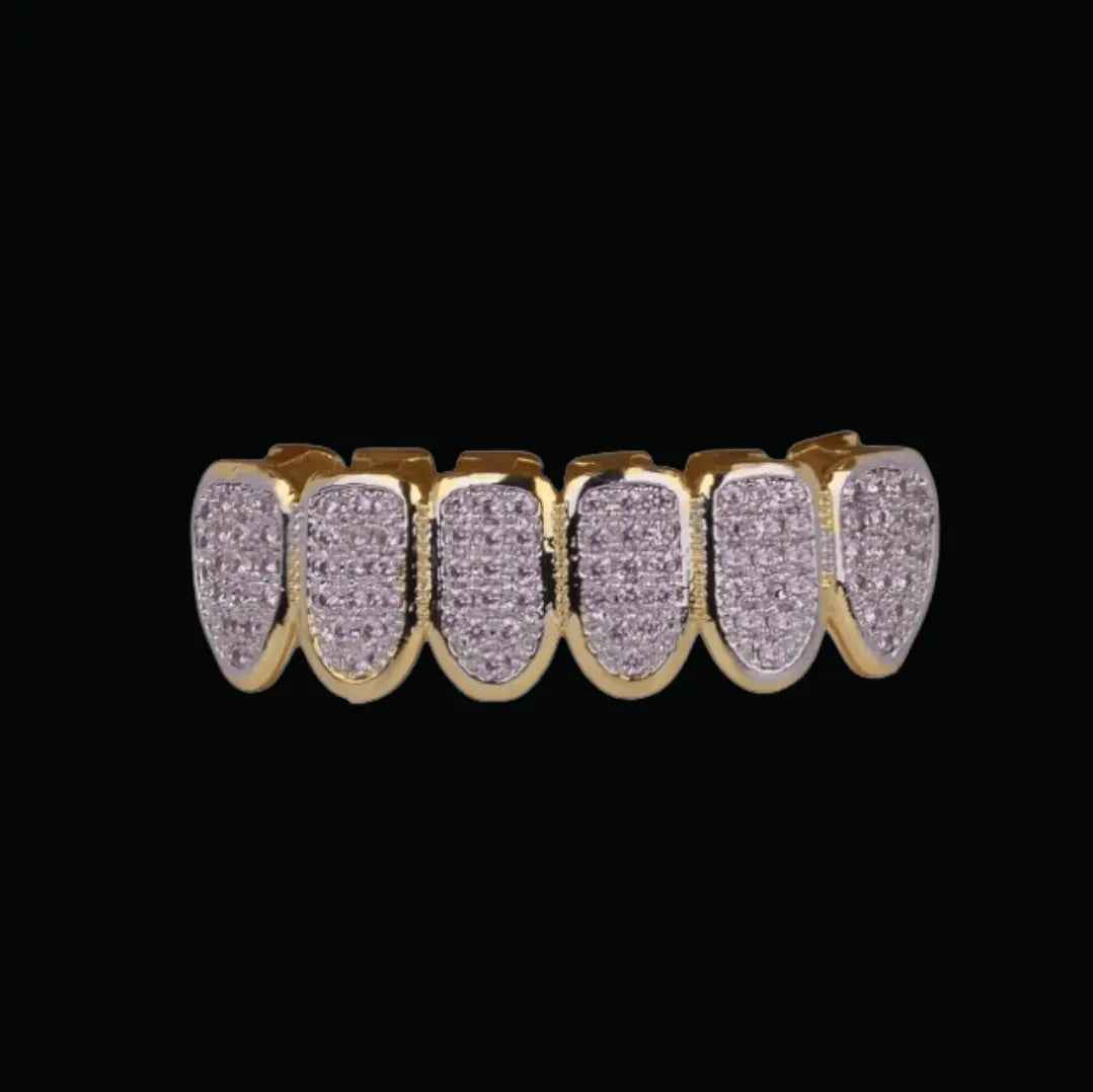 Grillz Pierres Violettes Glacés