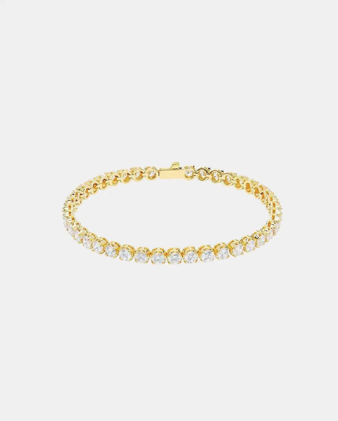 Bracelet Tennis Rond 5mm Or