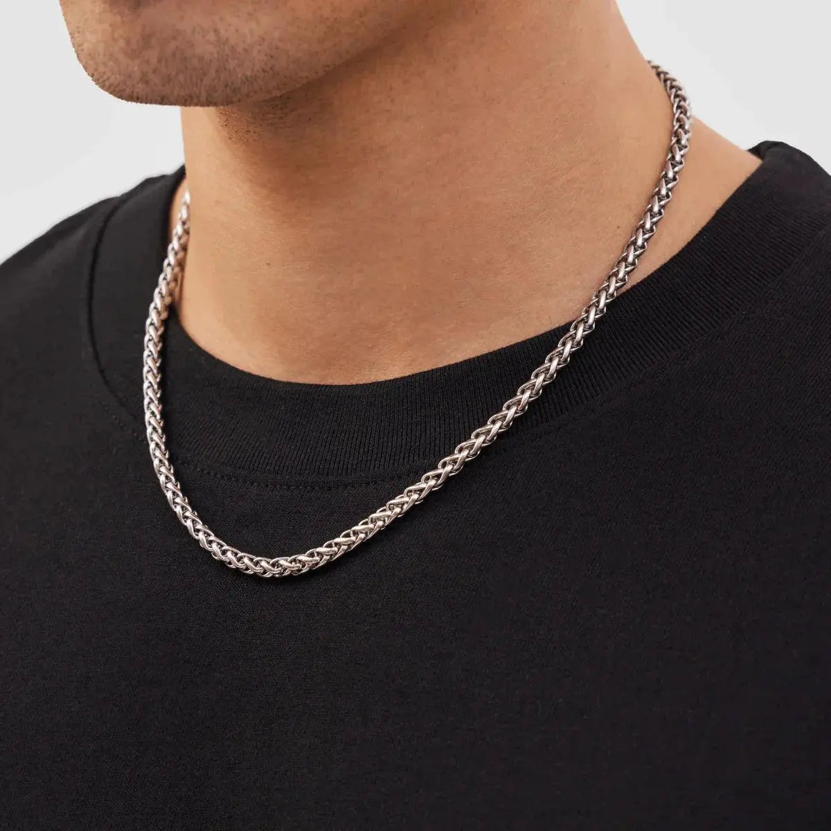 Chaîne Maille Épi 5MM