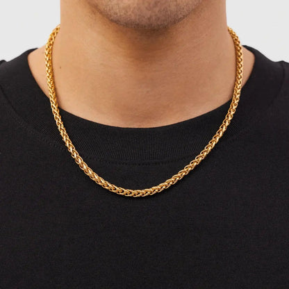 Chaîne Maille Épi 5MM