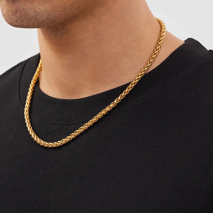 Chaîne Maille Épi 5MM