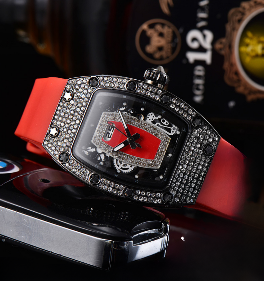 Montre Glacée Vermillion