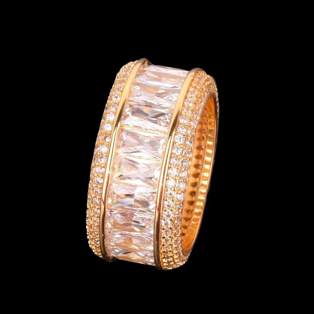 Bague Taille Baguette Glacée