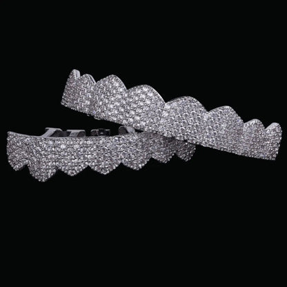 Grillz Bouche Crocs 8 Dents Glacés