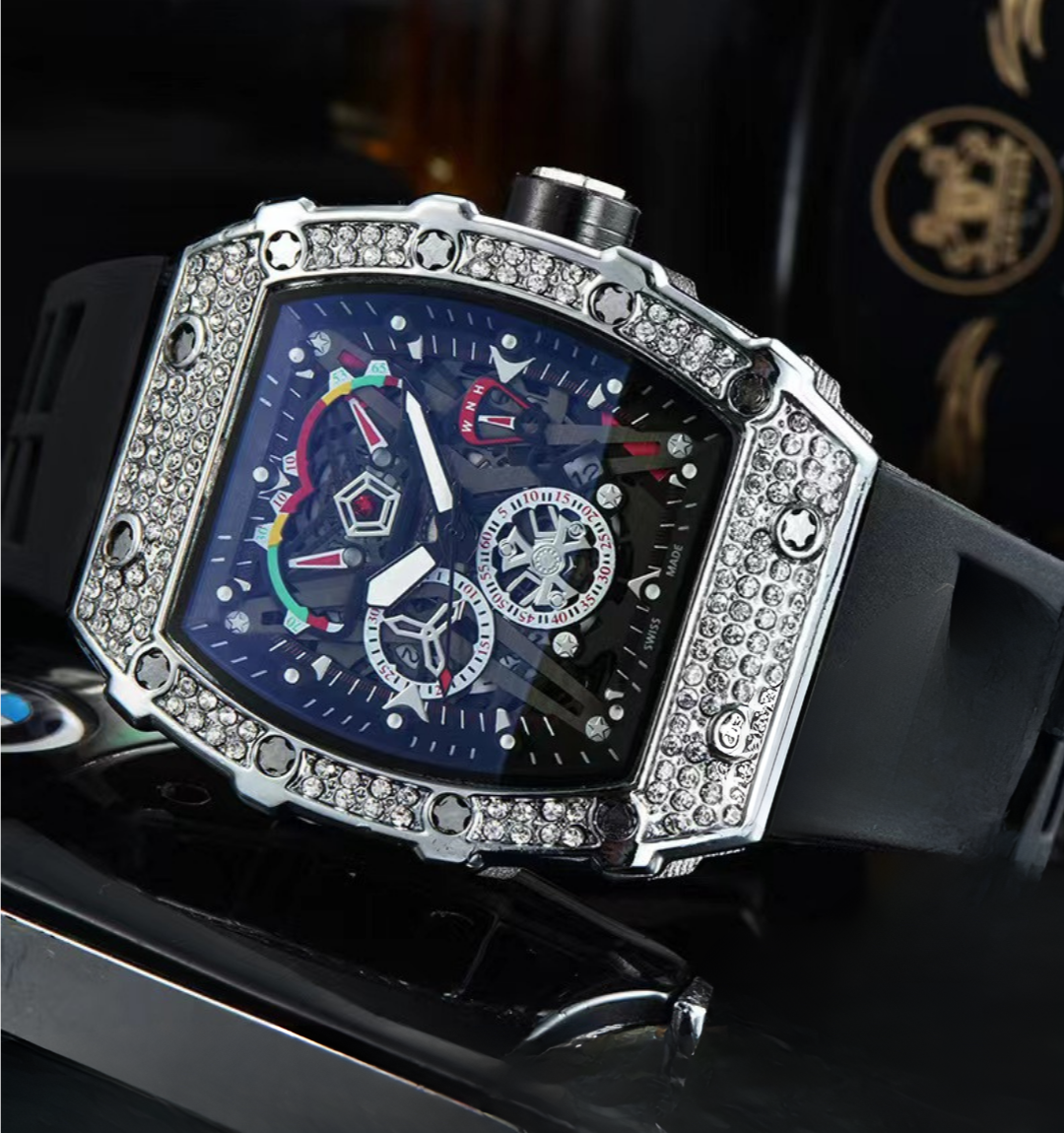 Montre Chronographe Glacée Prism