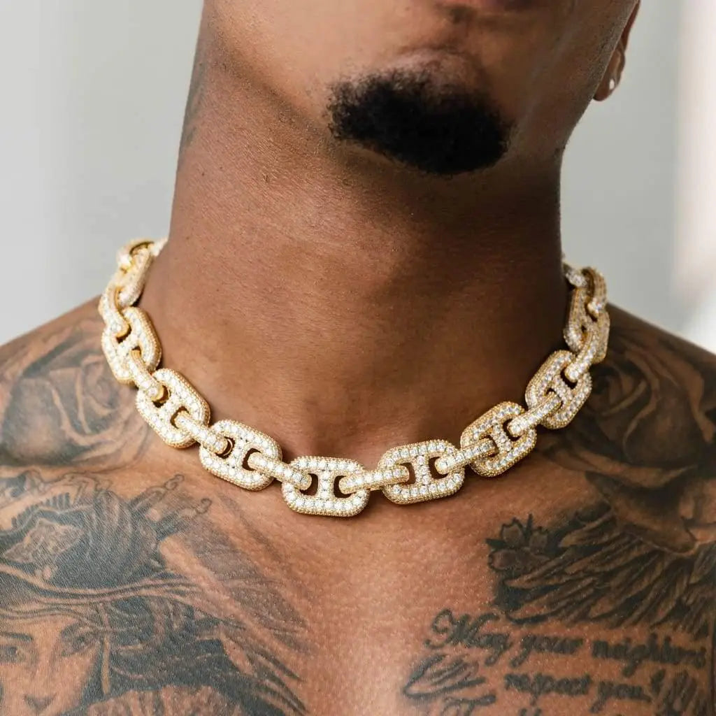 Chaîne Diamant 8 Maillons 20mm