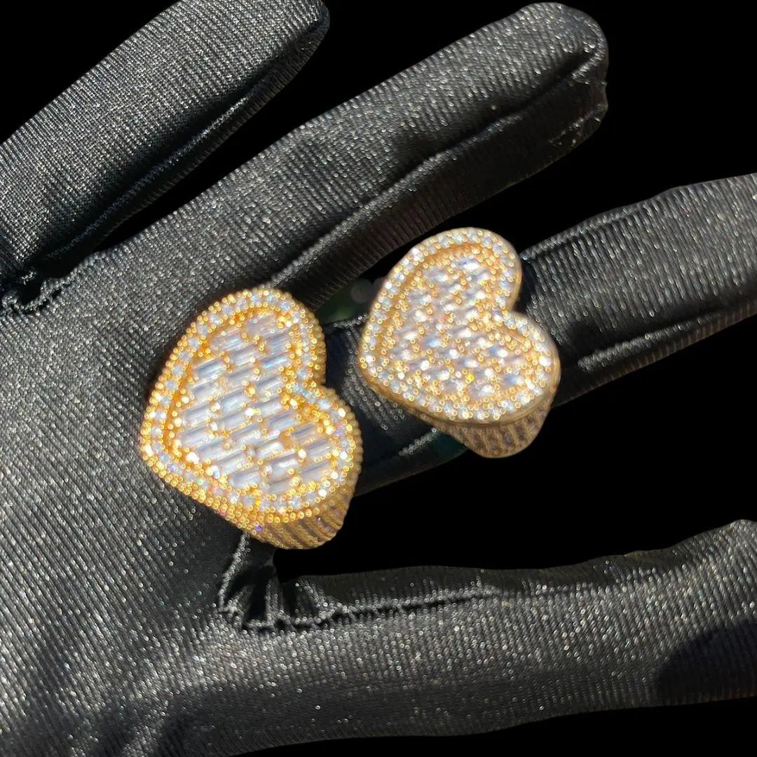 Bague Tennis Cœur Glacée
