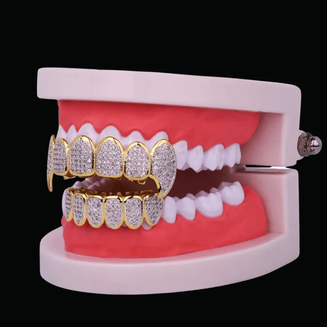 Grillz Glacés Micro Pavé Fuchsia