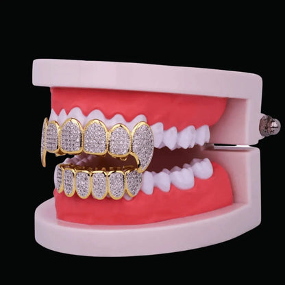Grillz Glacés Micro Pavé Fuchsia