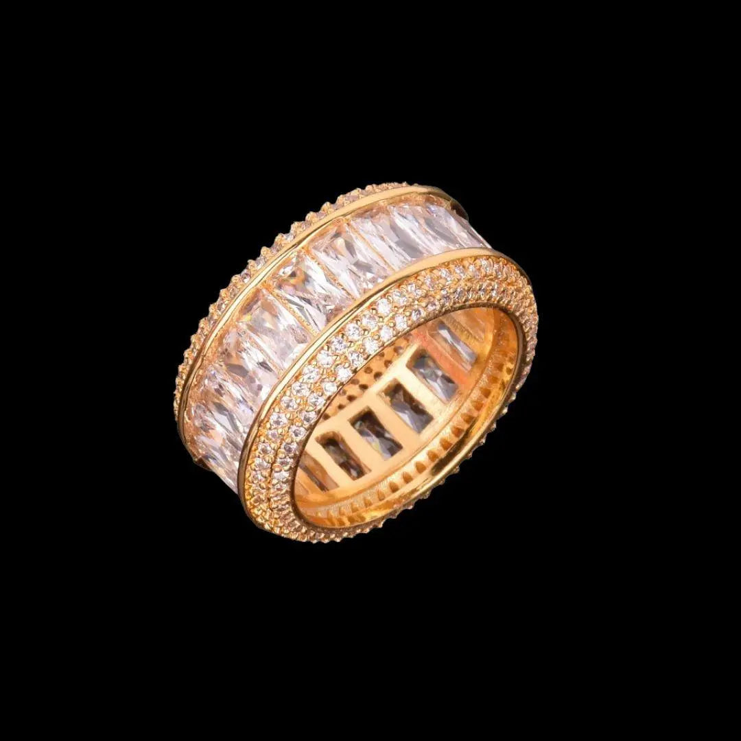 Bague Taille Baguette Glacée