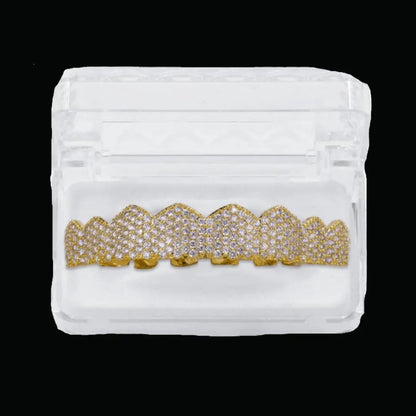 Grillz Bouche Crocs 8 Dents Glacés
