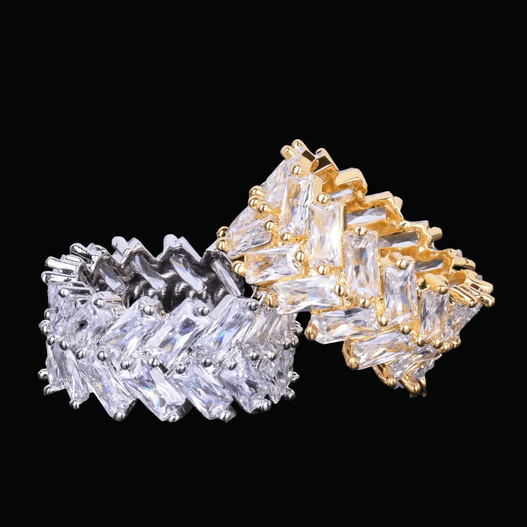 Bague Glacée Édition Baguette