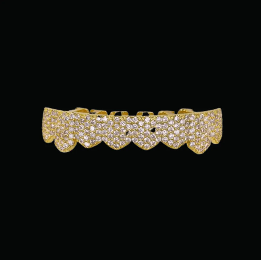 Grillz Bouche Crocs 8 Dents Glacés