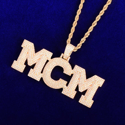 Pendentif Lettre Personnalisée - Or