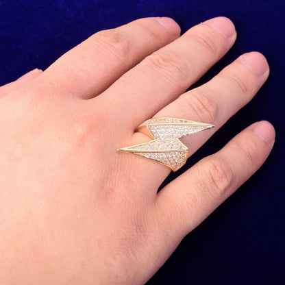 Bague Éclair Glacée