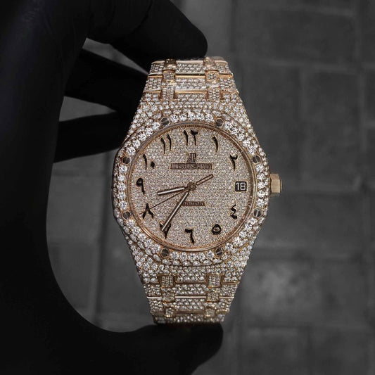 Montre Diamant 41mm - Or Rose 18k