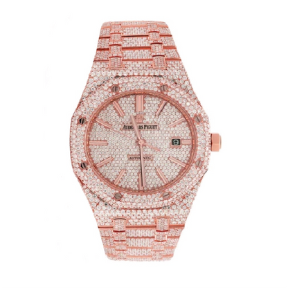 Montre Diamant 41mm - Or Rose 18k