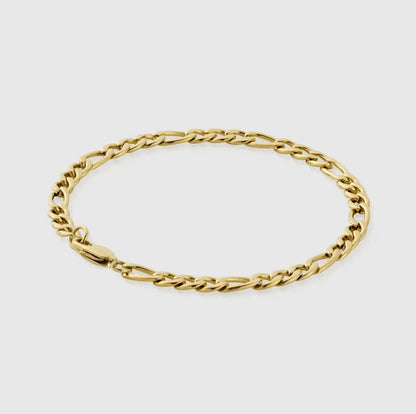 Bracelet Figaro 5mm - Or