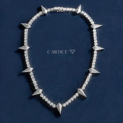 Chaîne Tennis Moissanite Thorn - Vermeil