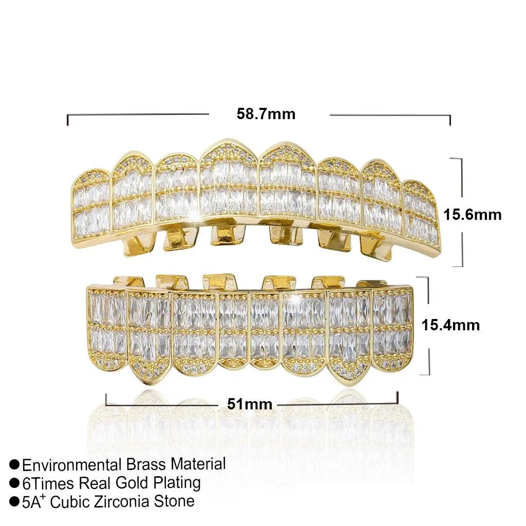 Grillz Dents Punk Glacés