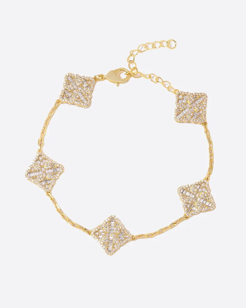 Bracelet Trèfle Glacé