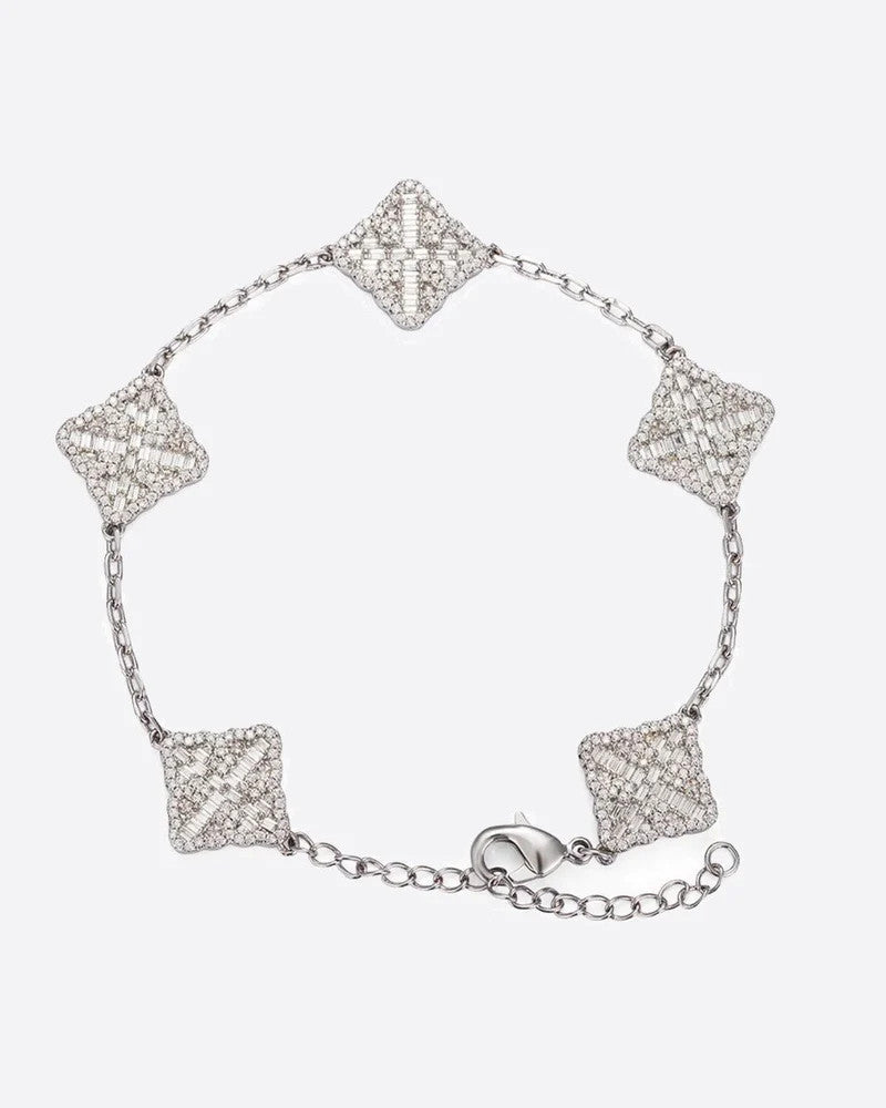 Bracelet Trèfle Glacé