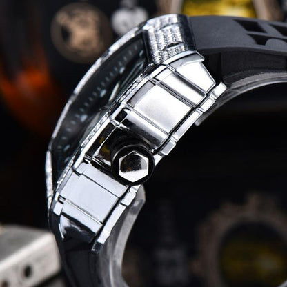 Montre Squelette Glacée Infinity