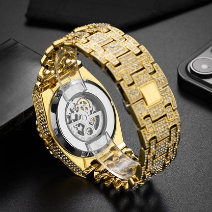 Montre Squelette Glacée Versace