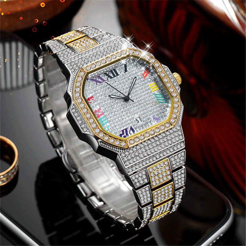 Montre Glacée Arc-en-Ciel Prestige