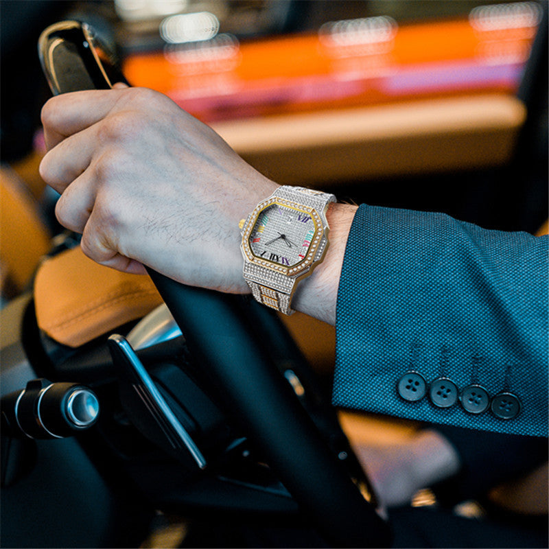 Montre Glacée Arc-en-Ciel Prestige