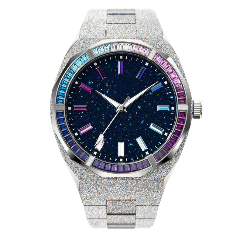 Montre Lunette Baguette Stardust