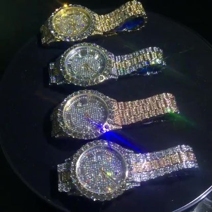 Montre Glacée Jade