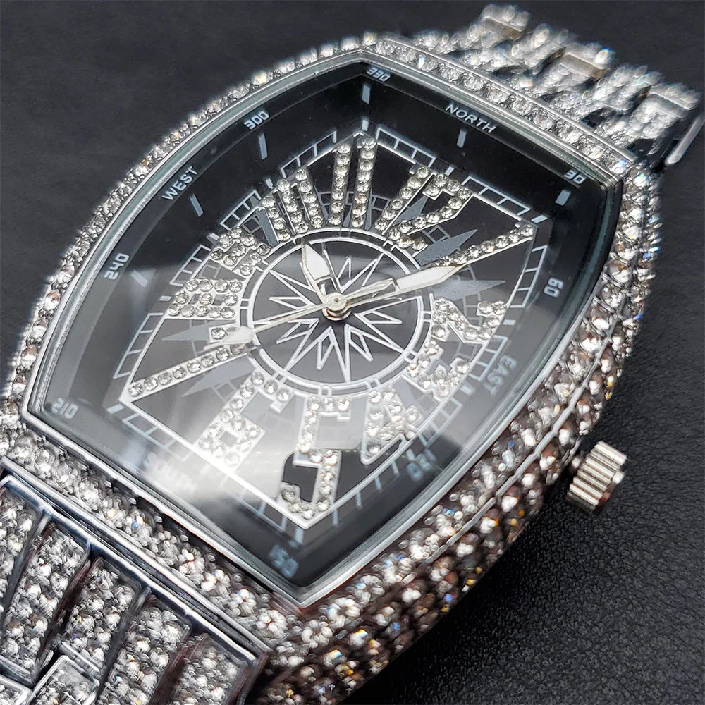 Montre Glacée Noir