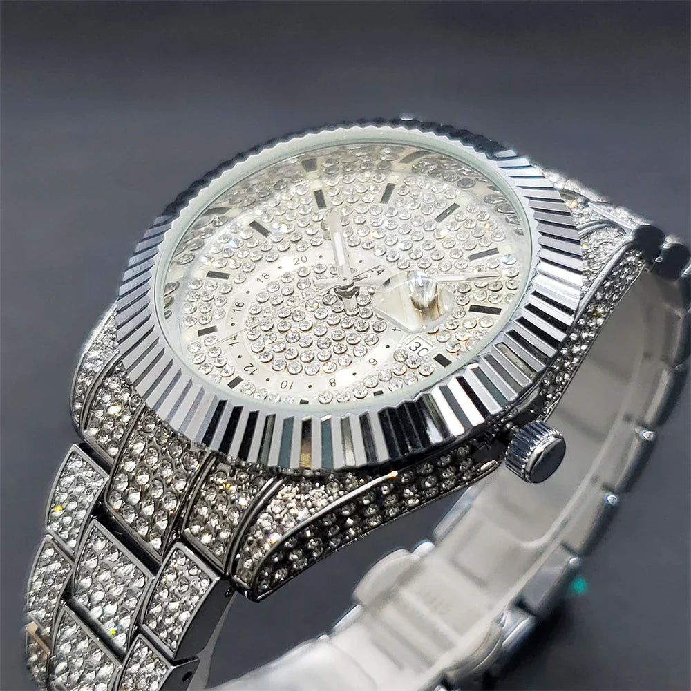 Montre Glacée Chrono