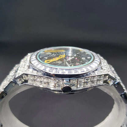 Montre Squelette Baguette Marquis
