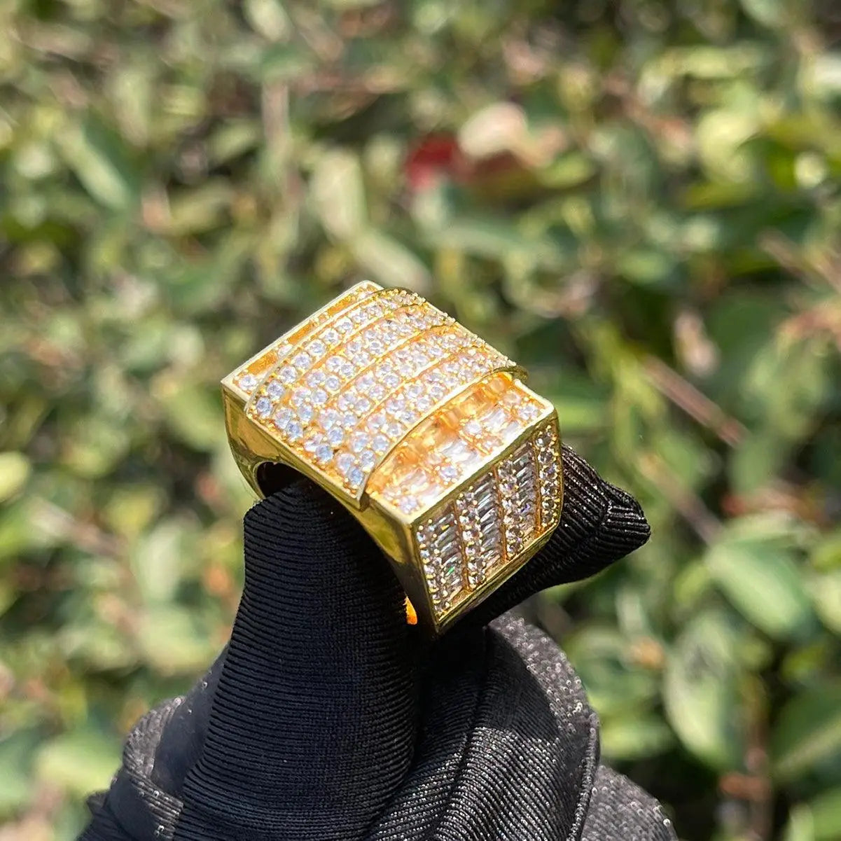 Bague Briques Glacée