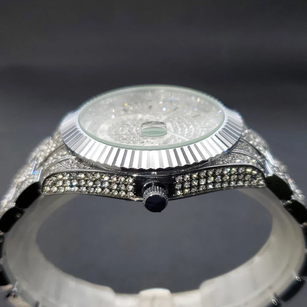 Montre Glacée Chrono