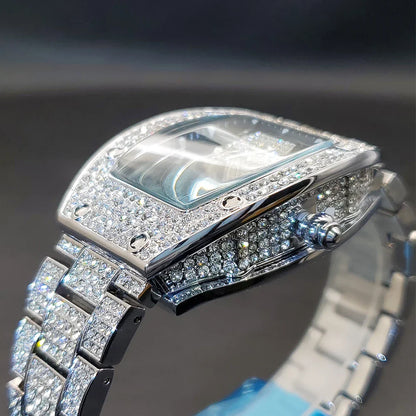 Montre Glacée Tonneau