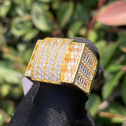 Bague Briques Glacée