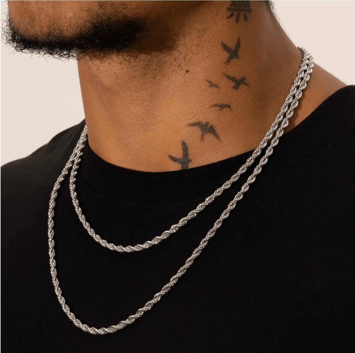 Chaîne Maille Corde 4mm