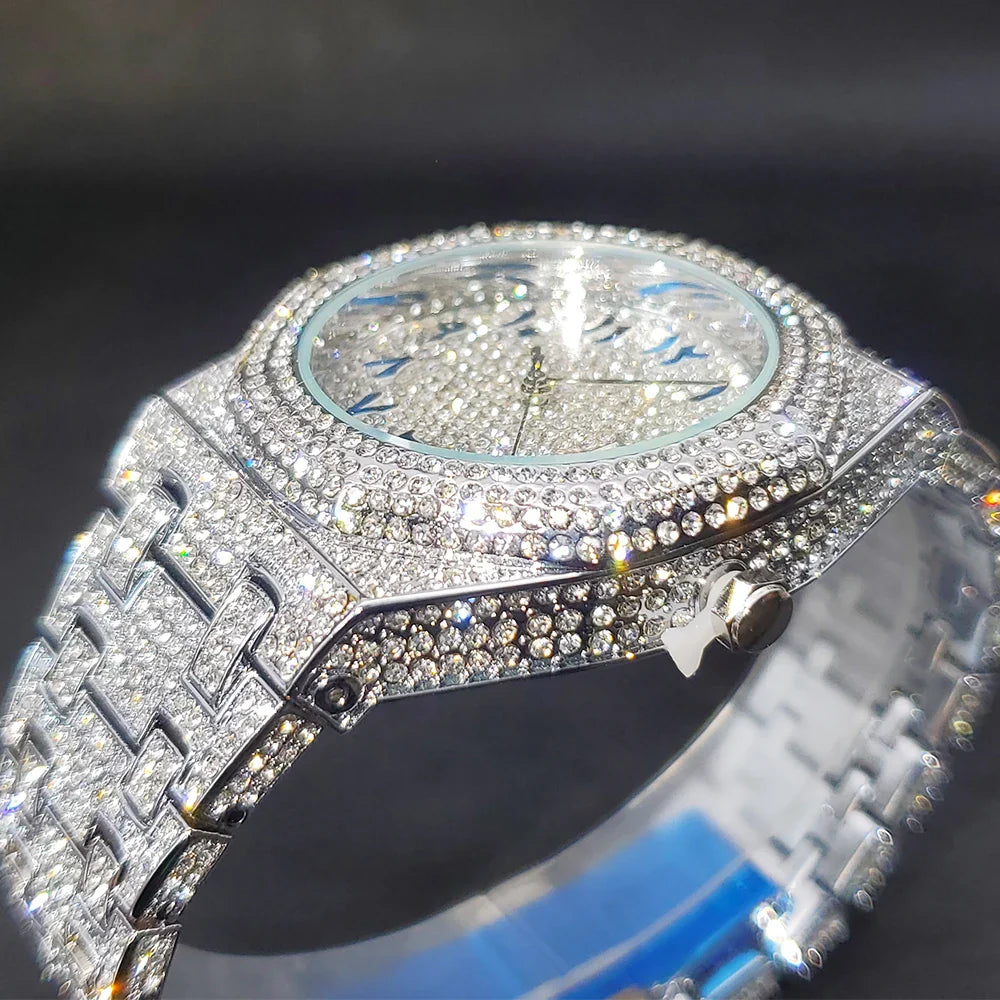 Montre Glacée Arabe Royale