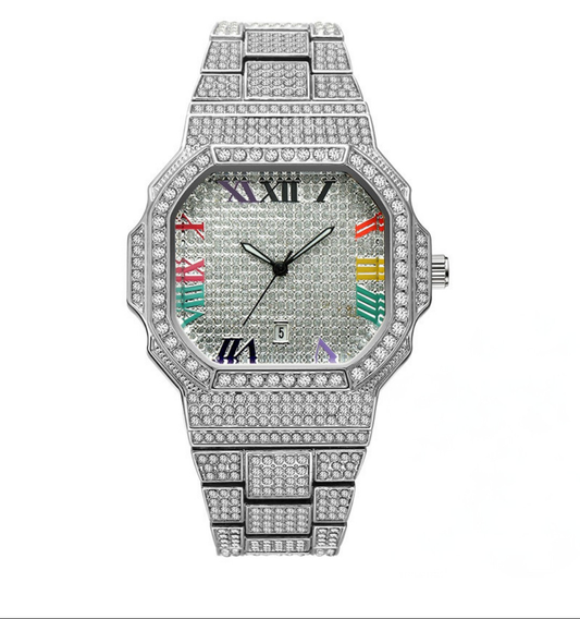 Montre Glacée Arc-en-Ciel Prestige